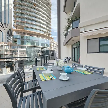 The Chic & Fabulous St Julians Apts With Terraces Saint Julian's