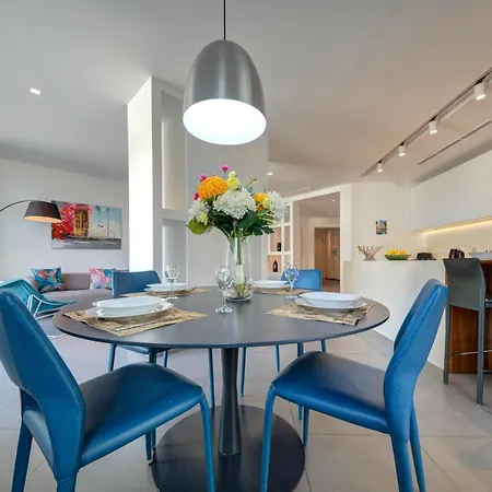 The Chic & Fabulous St Julians Apts With Terraces Апартаменты *