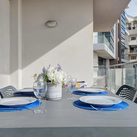 The Chic & Fabulous St Julians Apts With Terraces * Сент Джулианс